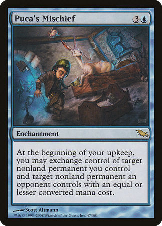 Puca's Mischief [Shadowmoor] | Good Games Cannington