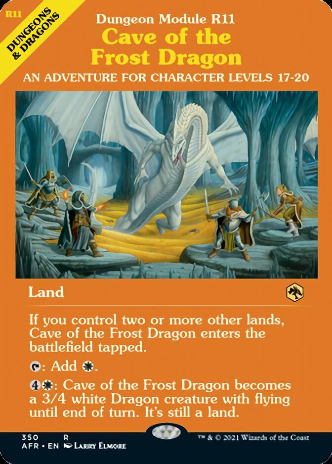 Cave of the Frost Dragon (Dungeon Module) [Dungeons & Dragons: Adventures in the Forgotten Realms] | Good Games Cannington
