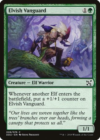 Elvish Vanguard [Duel Decks: Elves vs. Inventors] | Good Games Cannington