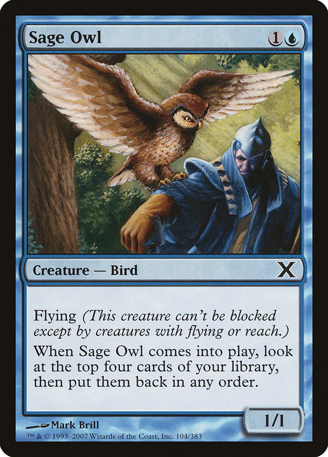 Sage Owl [Tenth Edition] | Good Games Cannington