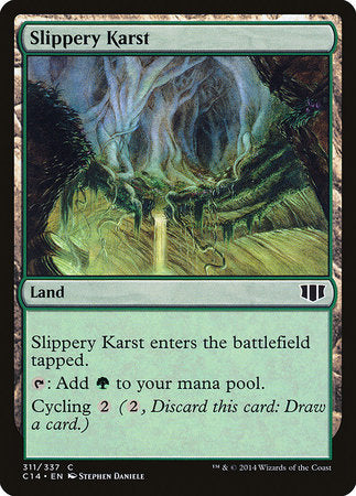 Slippery Karst [Commander 2014] | Good Games Cannington