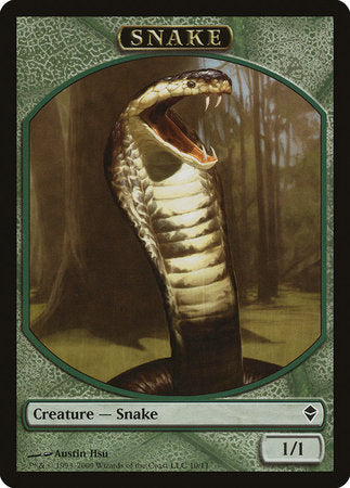 Snake Token [Zendikar Tokens] | Good Games Cannington