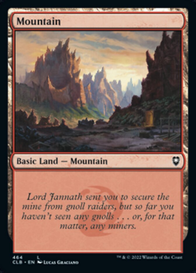 Mountain (464) [Commander Legends: Battle for Baldur's Gate] | Good Games Cannington