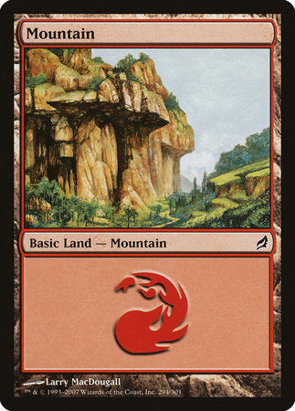Mountain (294) [Lorwyn] | Good Games Cannington