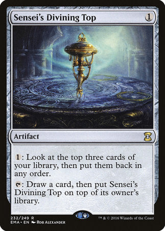 Sensei's Divining Top [Eternal Masters] | Good Games Cannington