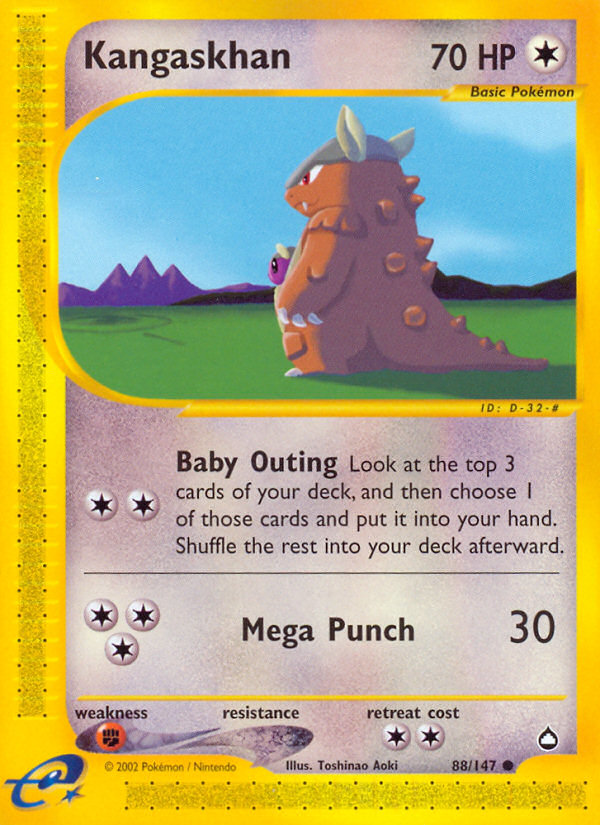 Kangaskhan (88/147) [Aquapolis] | Good Games Cannington