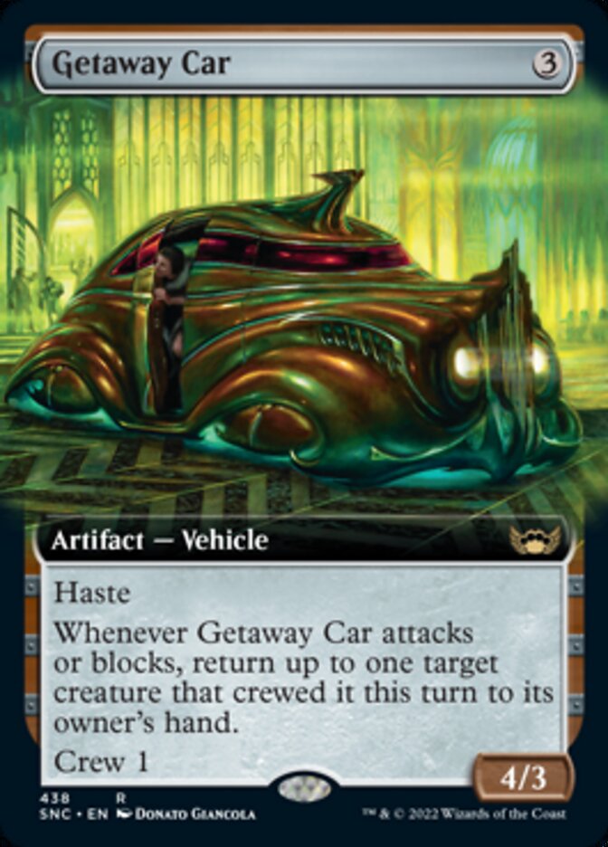Getaway Car (Extended Art) [Streets of New Capenna] | Good Games Cannington