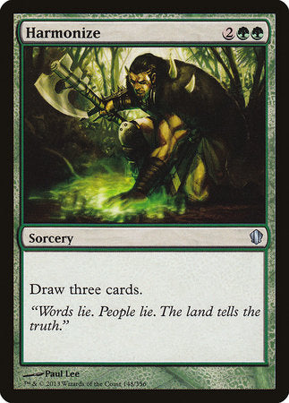 Harmonize [Commander 2013] | Good Games Cannington