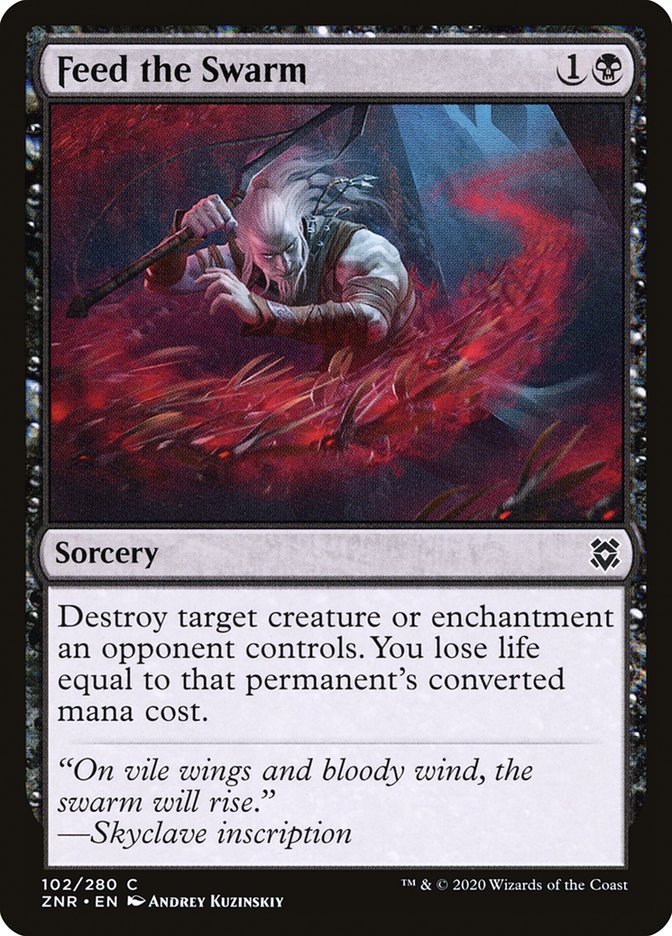 Feed the Swarm [Zendikar Rising] | Good Games Cannington