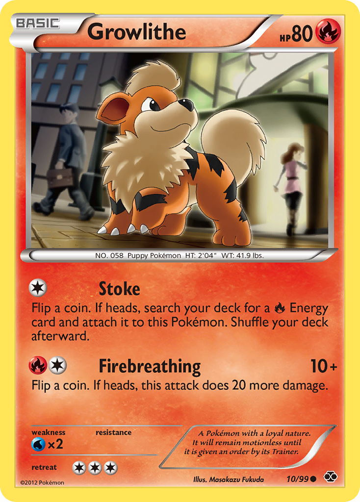 Growlithe (10/99) [Black & White: Next Destinies] | Good Games Cannington