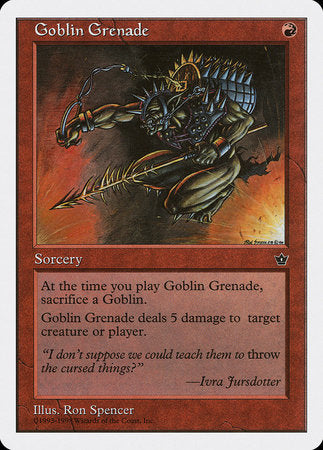 Goblin Grenade [Anthologies] | Good Games Cannington