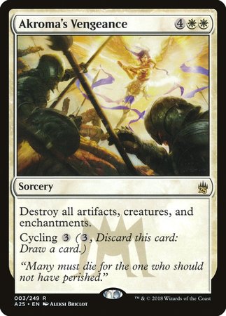 Akroma's Vengeance [Masters 25] | Good Games Cannington