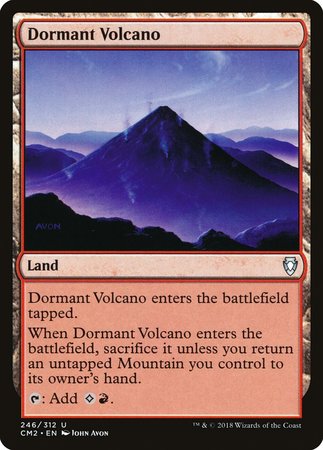 Dormant Volcano [Commander Anthology Volume II] | Good Games Cannington