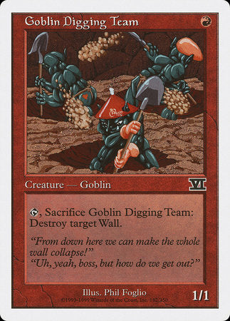 Goblin Digging Team [Classic Sixth Edition] | Good Games Cannington