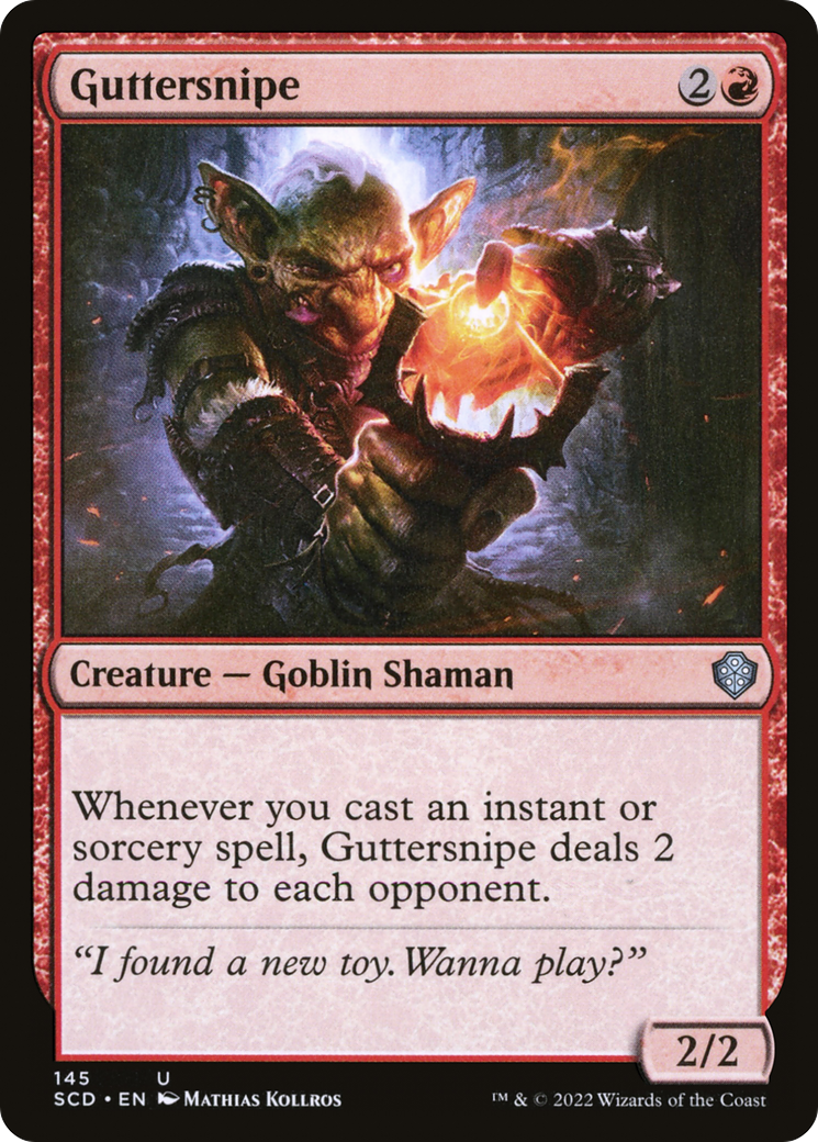 Guttersnipe [Starter Commander Decks] | Good Games Cannington