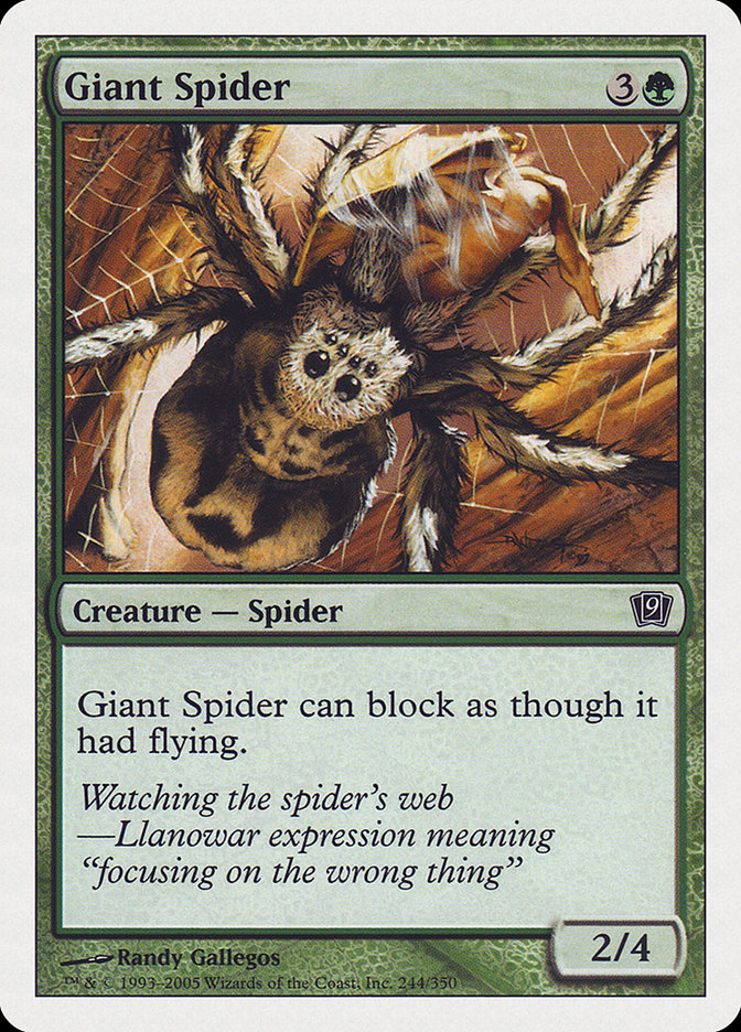 Giant Spider [Ninth Edition] | Good Games Cannington