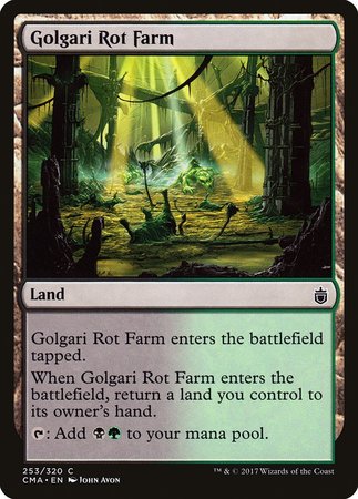Golgari Rot Farm [Commander Anthology] | Good Games Cannington