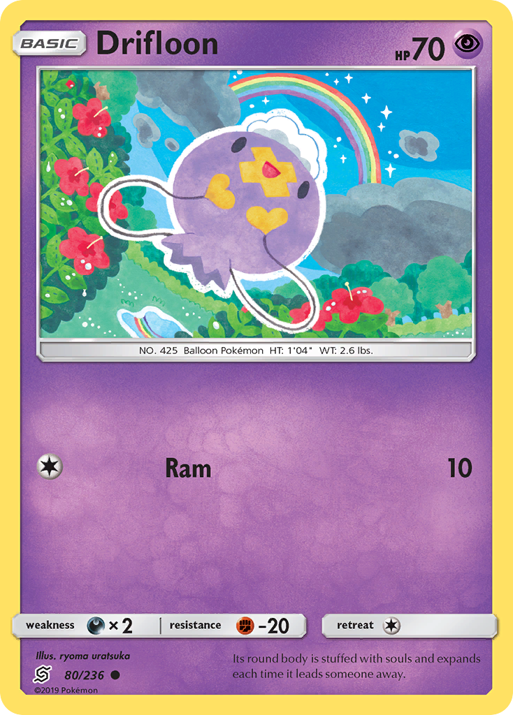 Drifloon (80/236) [Sun & Moon: Unified Minds] | Good Games Cannington
