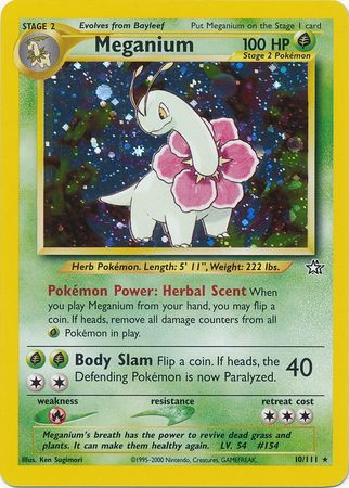 Meganium (10/111) [Neo Genesis Unlimited] | Good Games Cannington