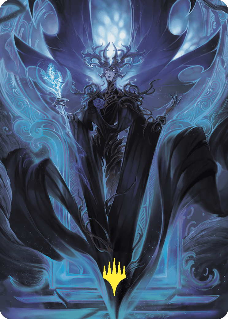 Talion, the Kindly Lord Art Card (Gold-Stamped Planeswalker Symbol) [Wilds of Eldraine Art Series] | Good Games Cannington