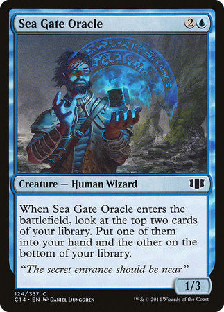 Sea Gate Oracle [Commander 2014] | Good Games Cannington