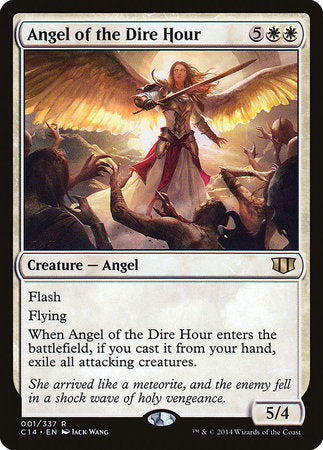 Angel of the Dire Hour [Commander 2014] | Good Games Cannington