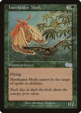 Hawkeater Moth [Urza's Saga] | Good Games Cannington