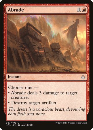 Abrade [Hour of Devastation] | Good Games Cannington