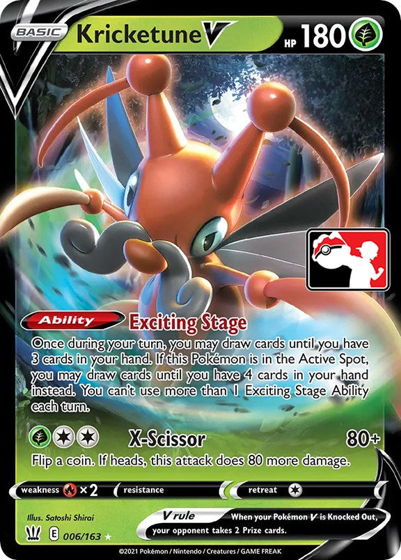 Kricketune V (006/163) [Prize Pack Series One] | Good Games Cannington