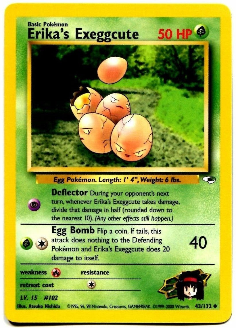 Erika's Exeggcute (43/132) [Gym Heroes Unlimited] | Good Games Cannington