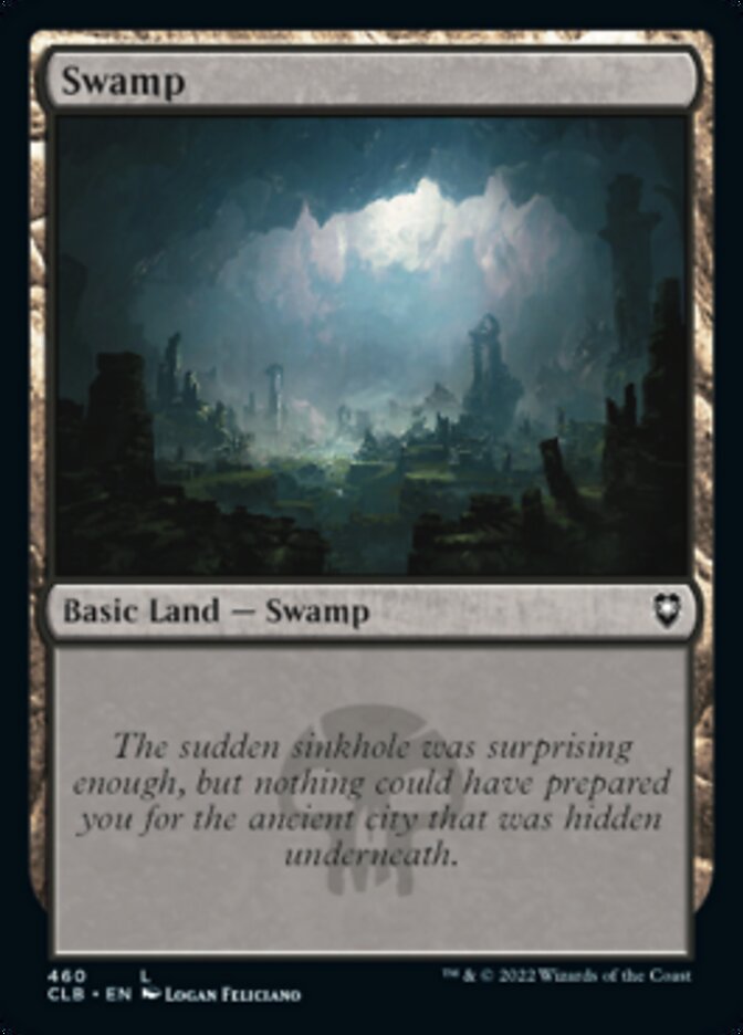Swamp (460) [Commander Legends: Battle for Baldur's Gate] | Good Games Cannington