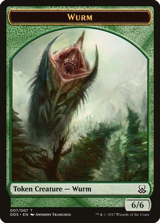 Wurm Token [Duel Decks: Mind vs. Might Tokens] | Good Games Cannington