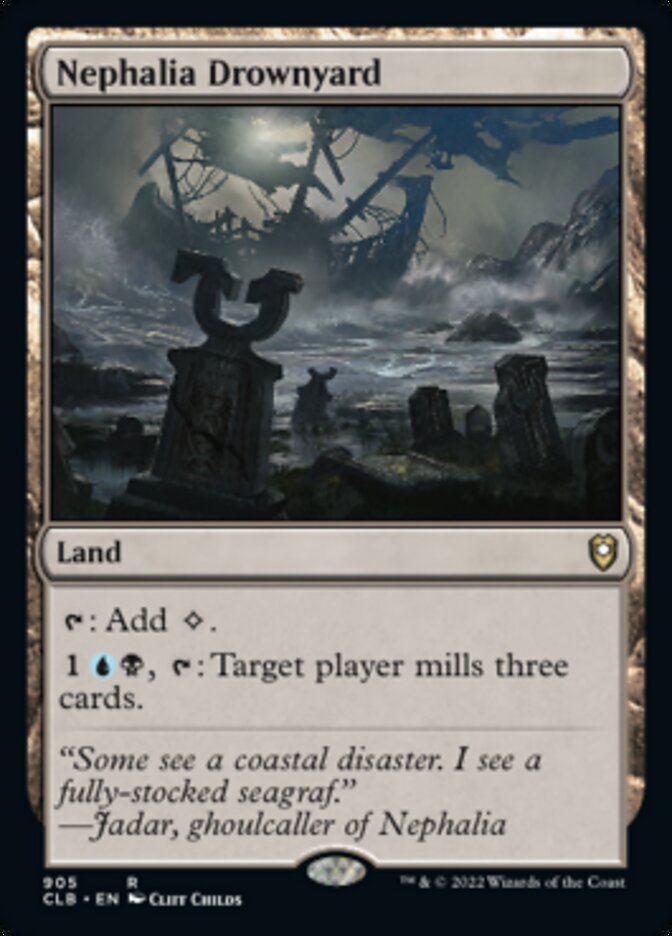 Nephalia Drownyard [Commander Legends: Battle for Baldur's Gate] | Good Games Cannington