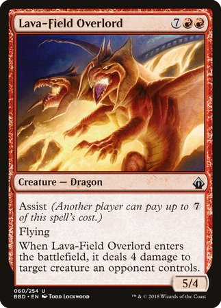 Lava-Field Overlord [Battlebond] | Good Games Cannington