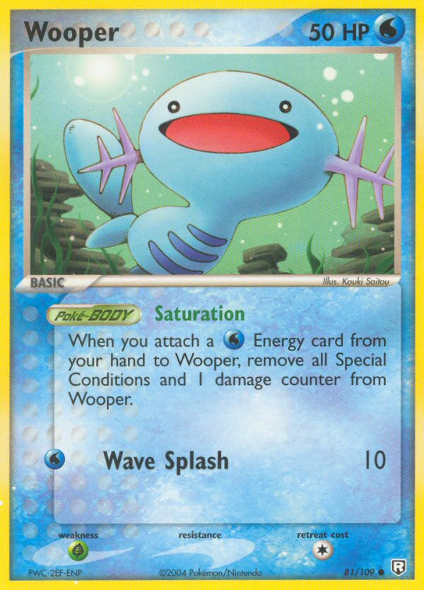 Wooper (81/109) [EX: Team Rocket Returns] | Good Games Cannington