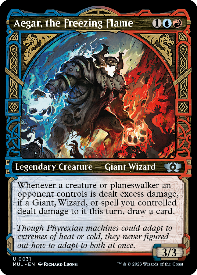 Aegar, the Freezing Flame [Multiverse Legends] | Good Games Cannington