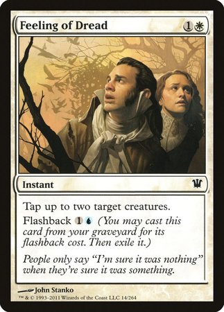 Feeling of Dread [Innistrad] | Good Games Cannington