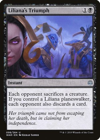Liliana's Triumph [War of the Spark] | Good Games Cannington