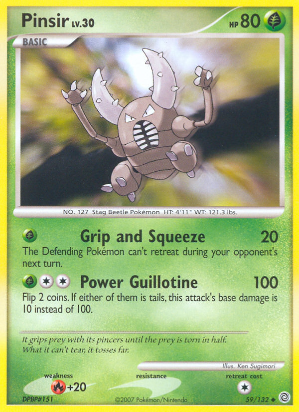 Pinsir (59/132) [Diamond & Pearl: Secret Wonders] | Good Games Cannington