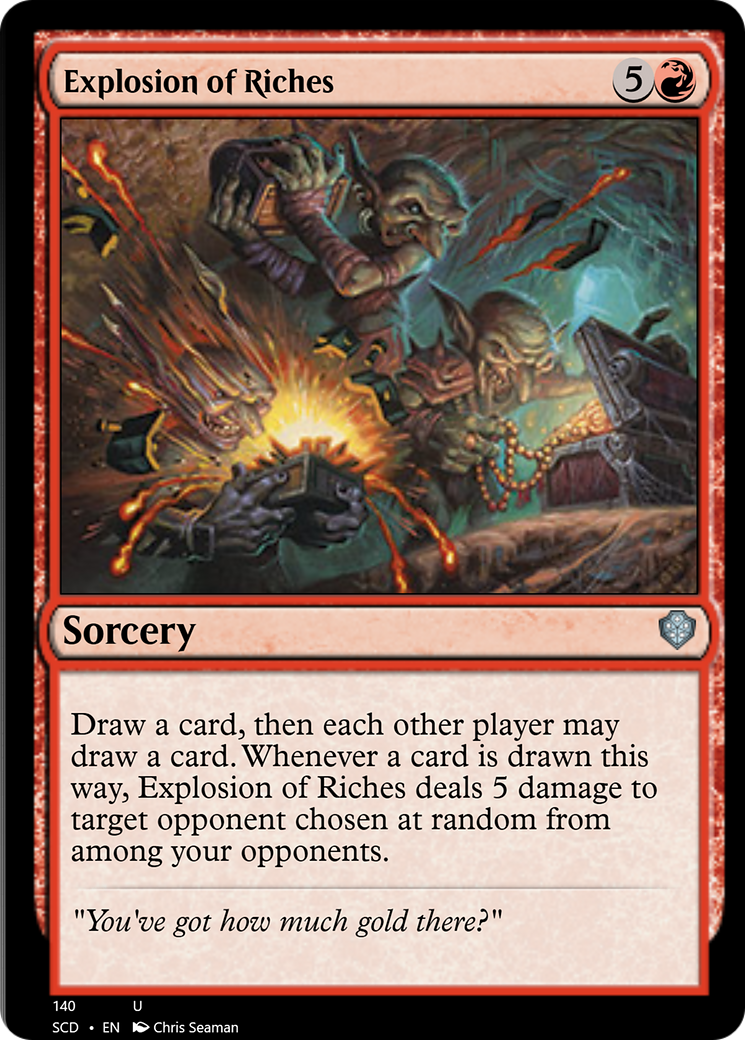 Explosion of Riches [Starter Commander Decks] | Good Games Cannington
