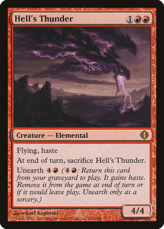 Hell's Thunder [Shards of Alara] | Good Games Cannington