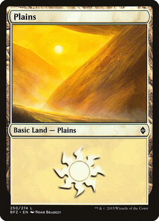Plains (250) [Battle for Zendikar] | Good Games Cannington