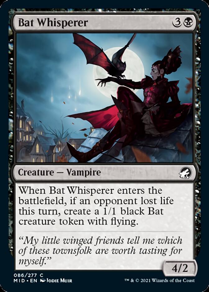Bat Whisperer [Innistrad: Midnight Hunt] | Good Games Cannington