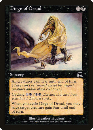 Dirge of Dread [Onslaught] | Good Games Cannington