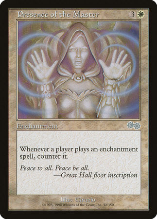 Presence of the Master [Urza's Saga] | Good Games Cannington
