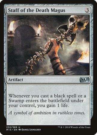 Staff of the Death Magus [Magic 2015] | Good Games Cannington