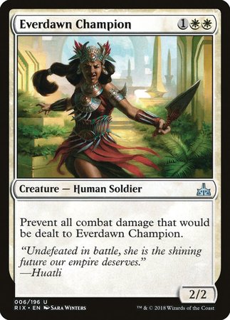 Everdawn Champion [Rivals of Ixalan] | Good Games Cannington