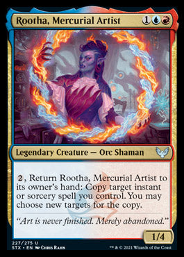 Rootha, Mercurial Artist [Strixhaven: School of Mages] | Good Games Cannington