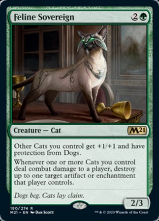 Feline Sovereign [Core Set 2021] | Good Games Cannington