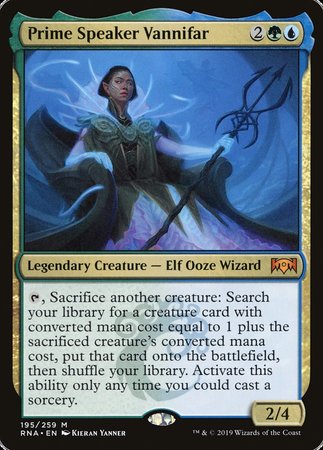 Prime Speaker Vannifar [Ravnica Allegiance] | Good Games Cannington